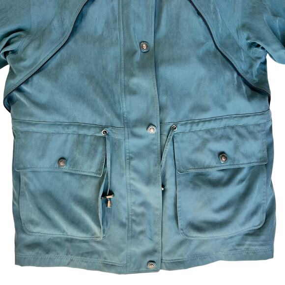 Braetan Jacket Unisex Medium Teal Green Removable Fleece Liner Winter Outdoors - Picture 3 of 16